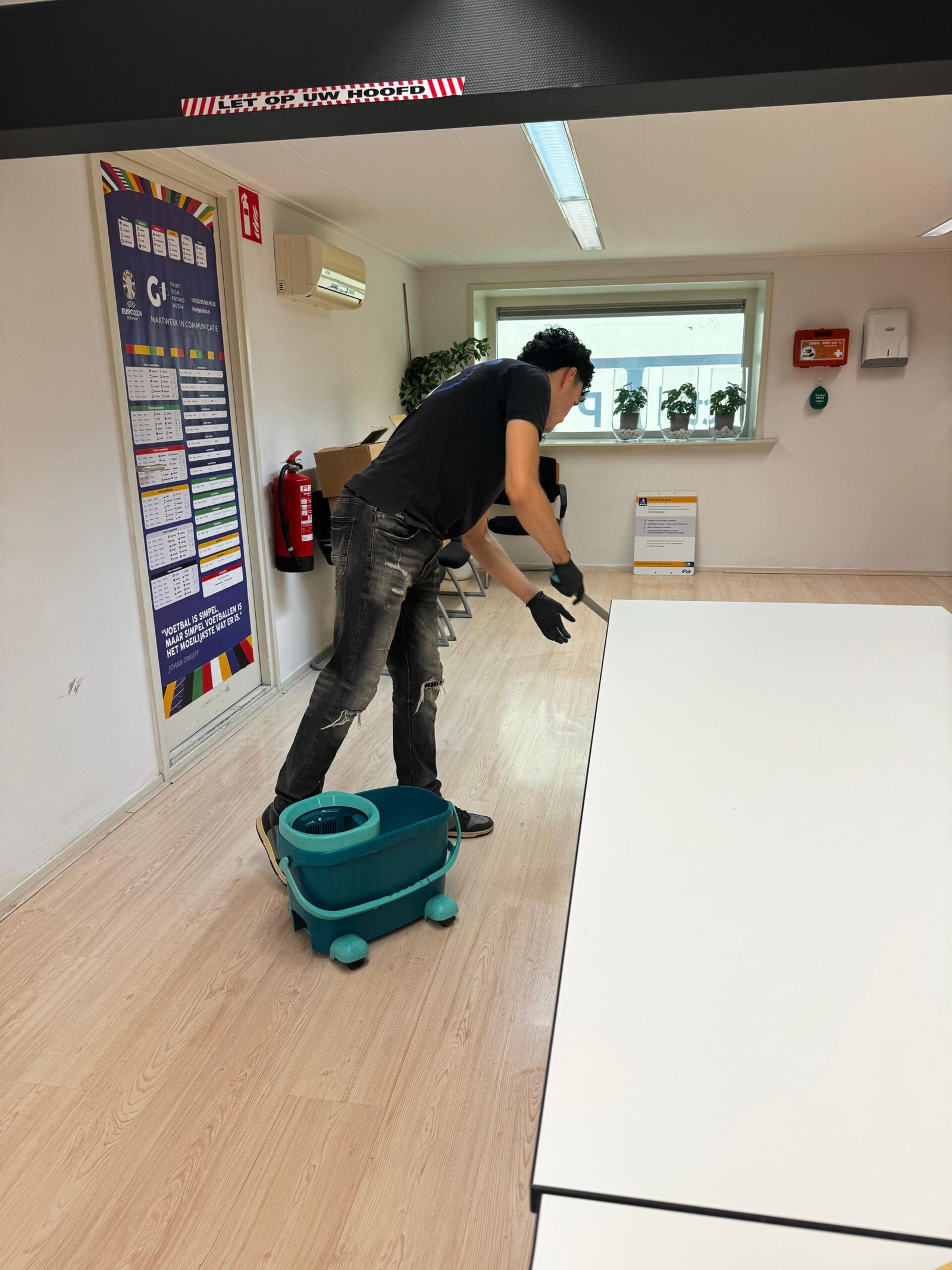 Schoon glas resultaat